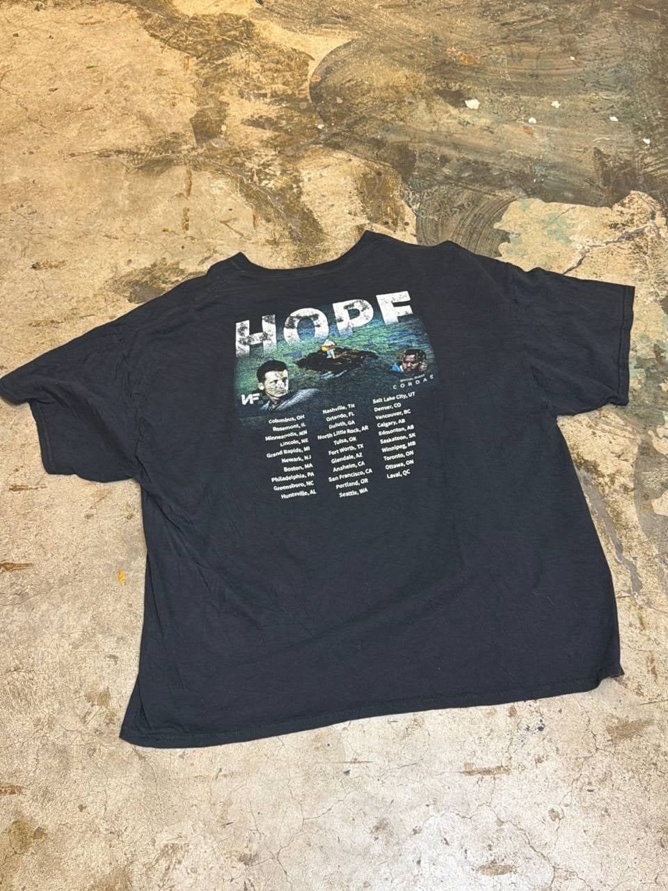 NF Graphic T-Shirt Hope Tour Black 3XL