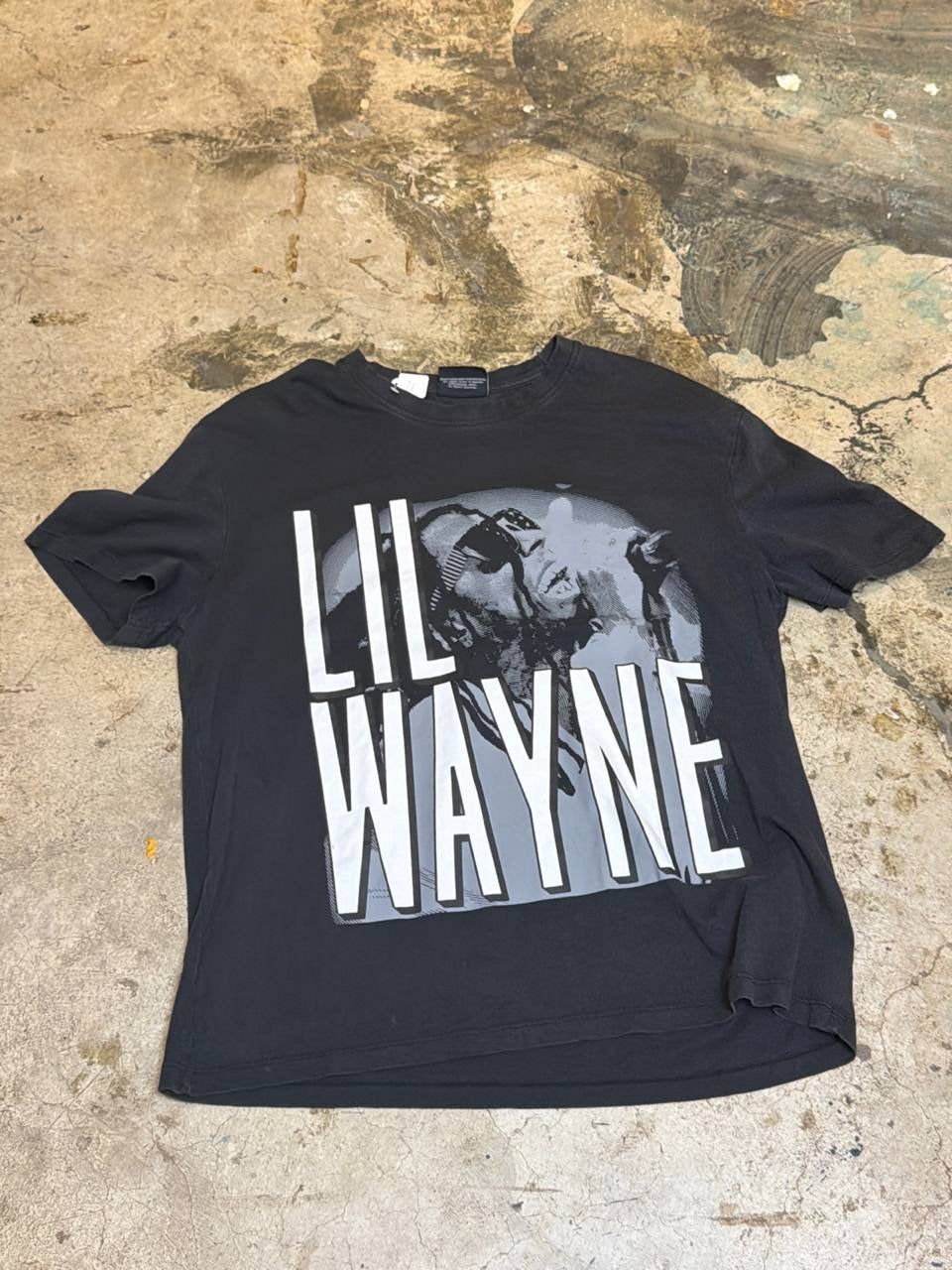 Lil Wayne graphic t-shirt black M