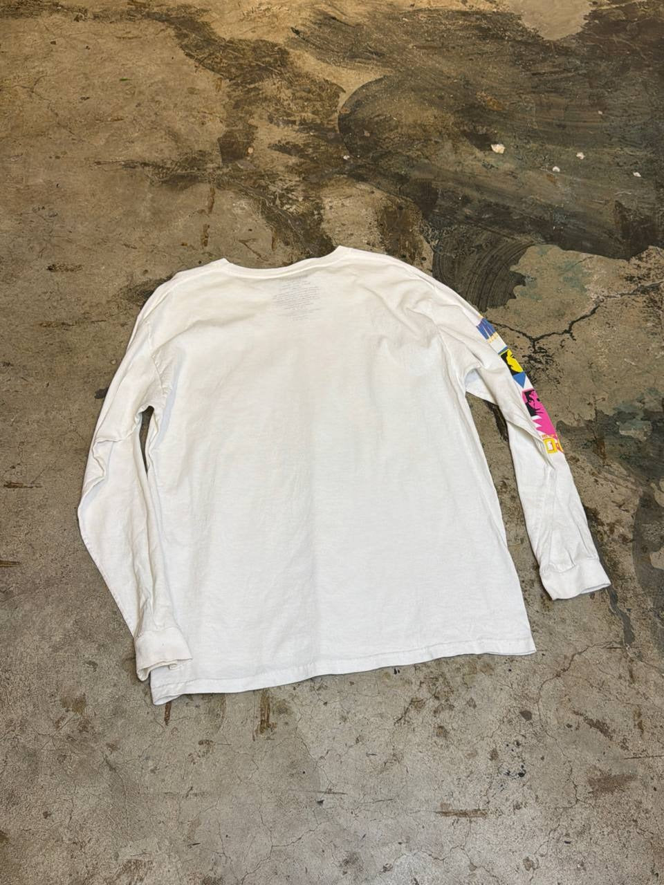 WHAM! graphic long sleeve t-shirt white L