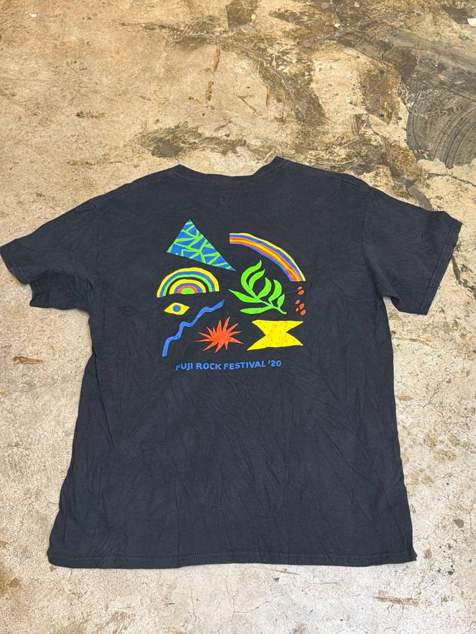 Fuji Rock Festival Graphic T-Shirt black L