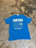 Gildan Graphic T-Shirt Music Circus Staff Blue M