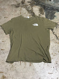 The North Face graphic t-shirt olive XL