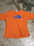 THE NORTH FACE graphic t-shirt orange L