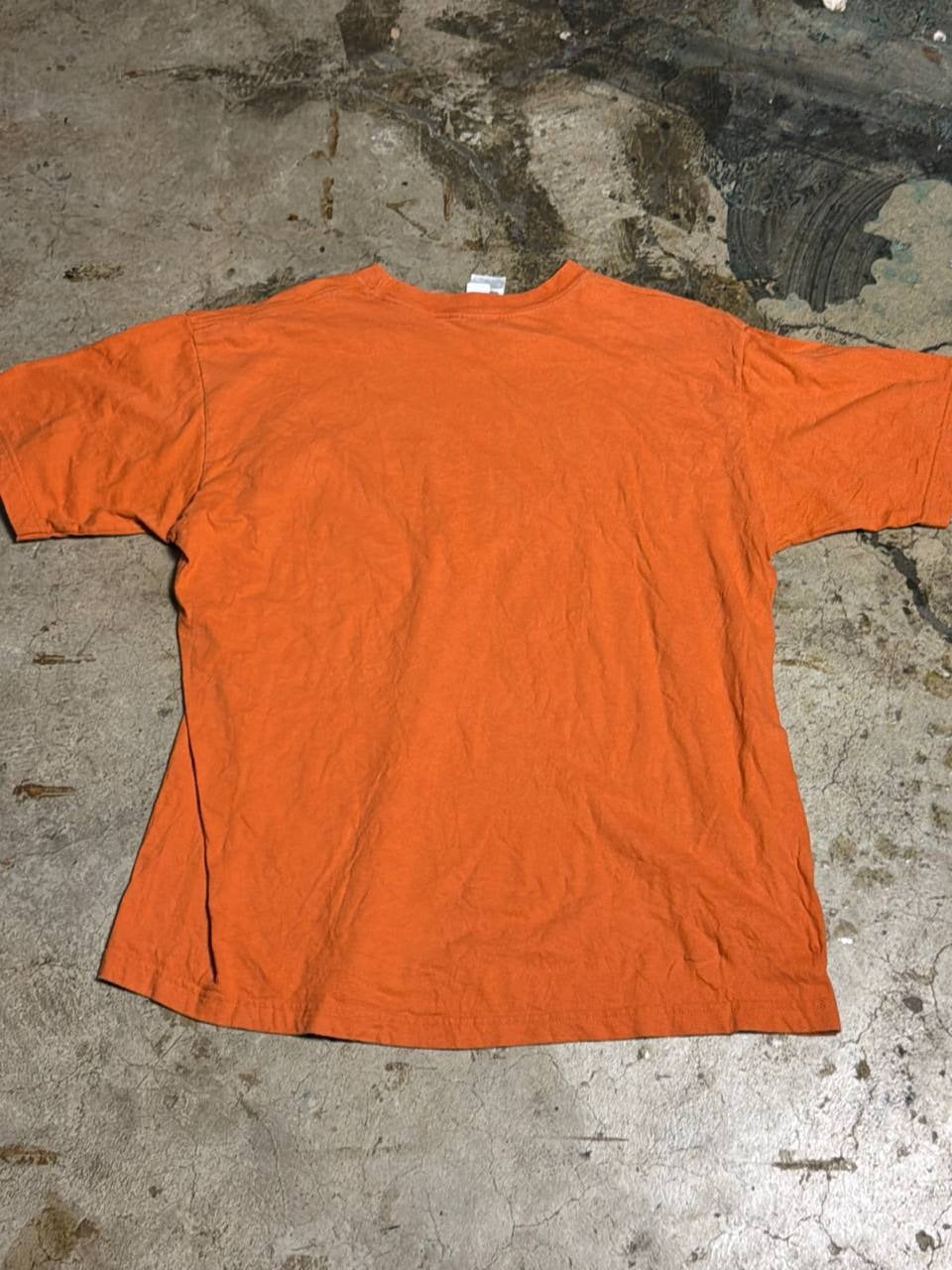 THE NORTH FACE graphic t-shirt orange L
