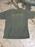 Bilcat Company graphic t-shirt olive green XL