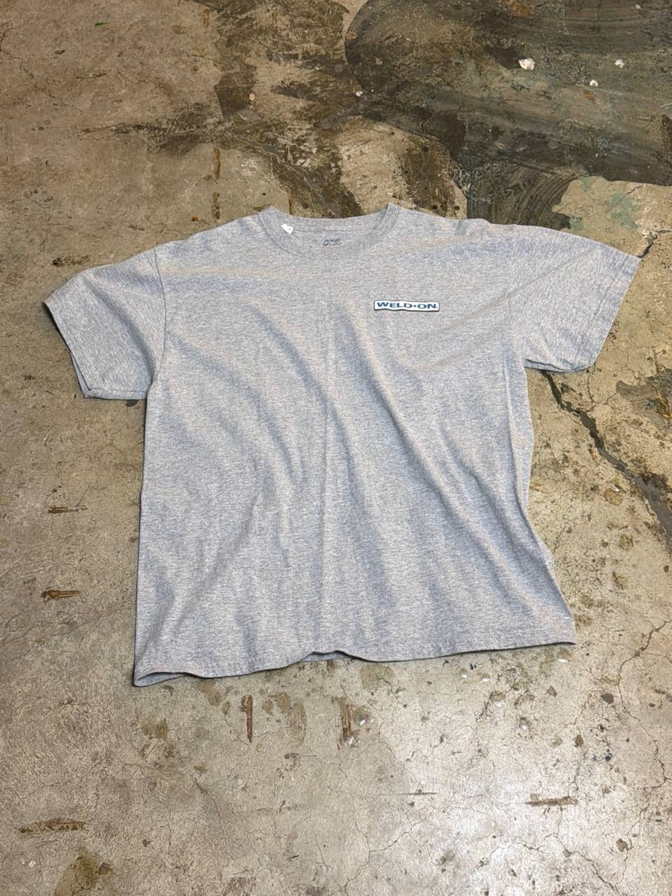 Weld-On graphic t-shirt grey XL