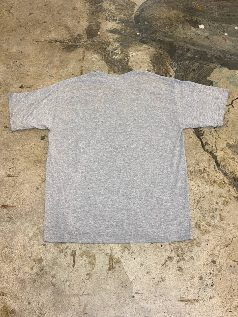 Gildan Graphic T-Shirt Rockin The Block Grey L