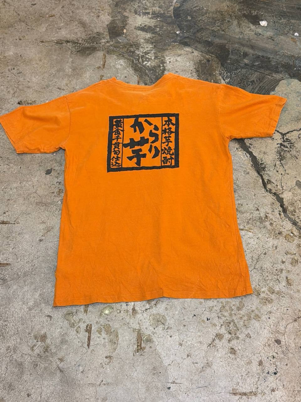 Not stated graphic t-shirt orange L