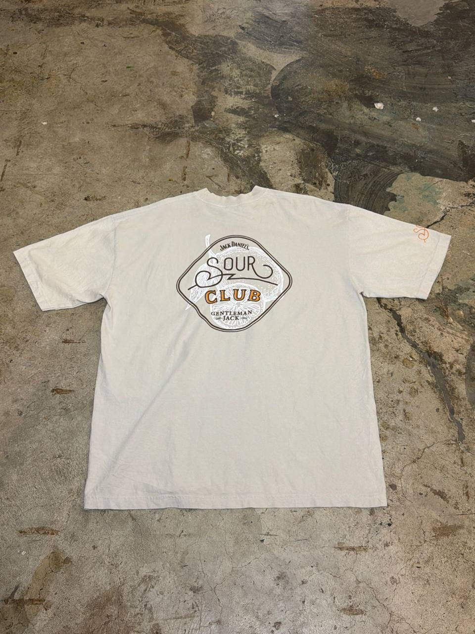Jack Daniel's graphic t-shirt Sour Club off white XL