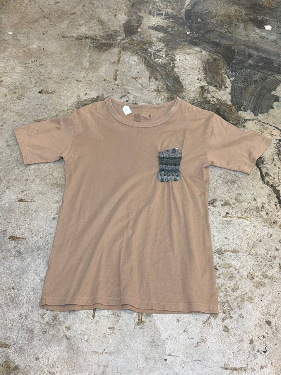 White Mountaineering pocket t-shirt beige XS