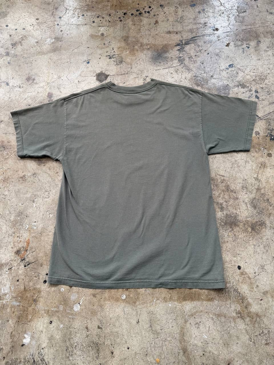 Deftones Around the Fur 1997 Album Tee Olive Green XL