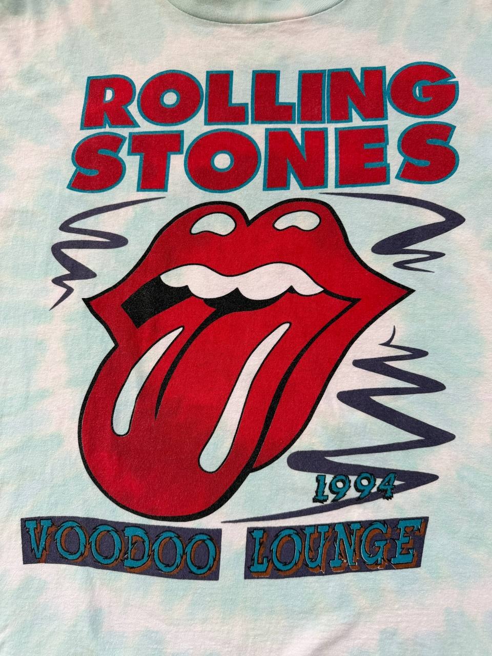 Rolling Stones Voodoo Lounge World Tour 1994 Tee Tie Dye XL