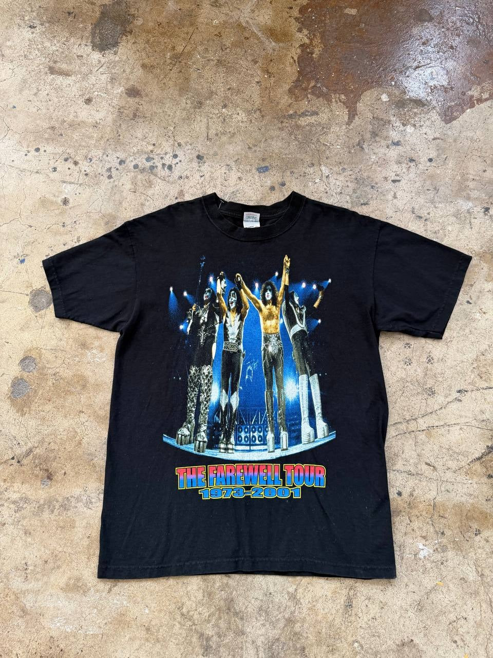 KISS Farewell Tour Osaka 2001 Tee Black L