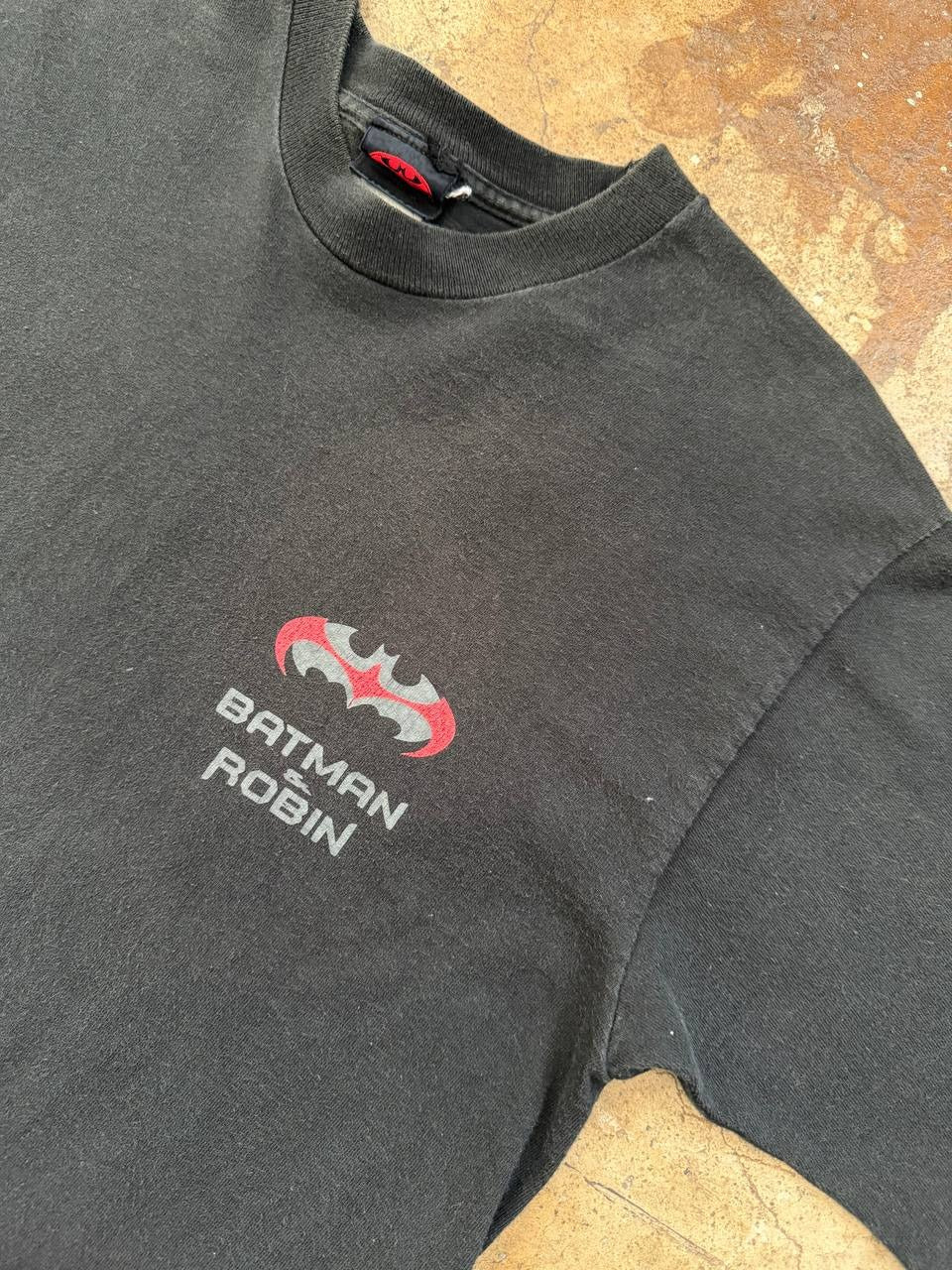 Batman Robin Single Stitch T-Shirt Black M