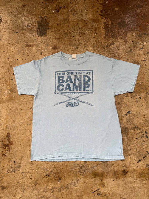 American Pie Band Camp Graphic T-Shirt Light Blue L