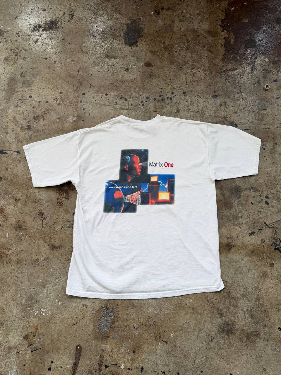 Matrix One Band Tee White XL