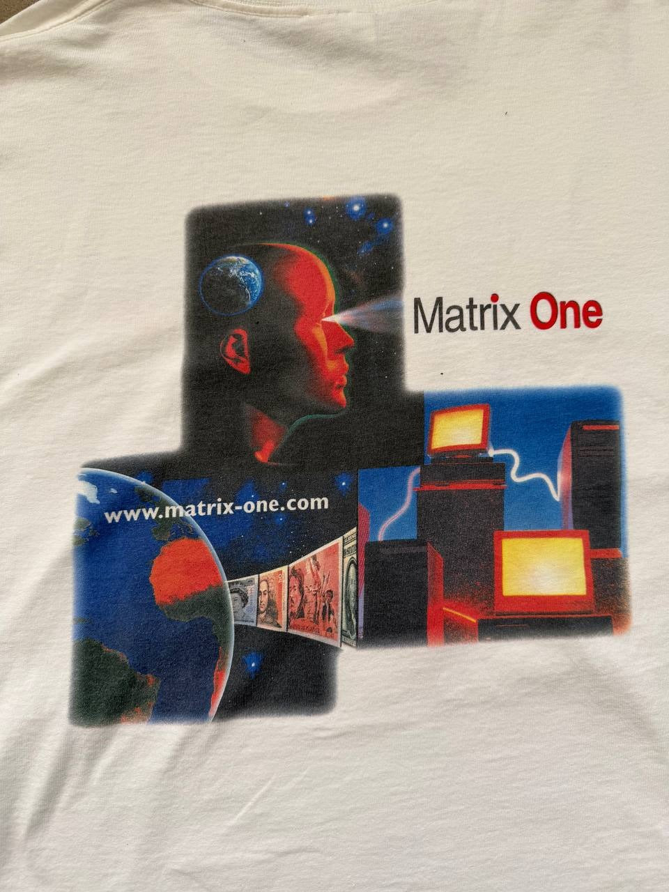 Matrix One Band Tee White XL