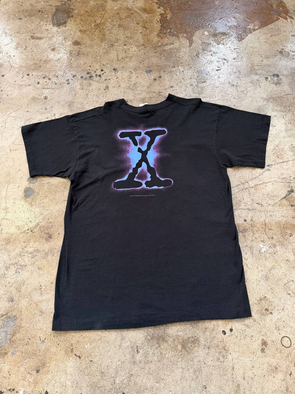 The X Files Graphic T-Shirt Black XL