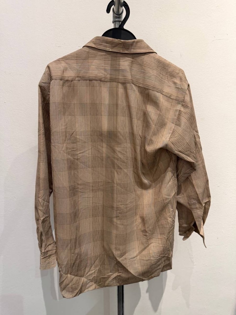 Royal Feuston button-up shirt plaid beige M