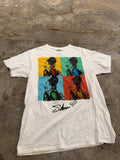 Selena Graphic T-Shirt colorful pop art white M