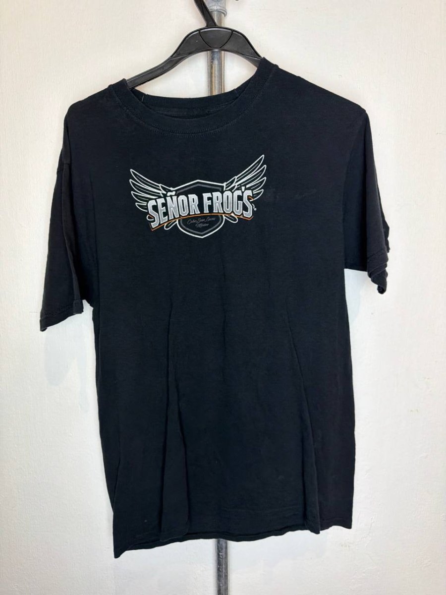 Señor Frogs graphic t-shirt black size M