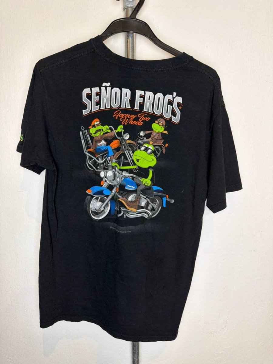Señor Frogs graphic t-shirt black size M