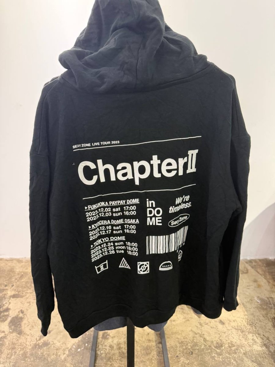 Sexy Zone hoodie Live Tour 2023 Black