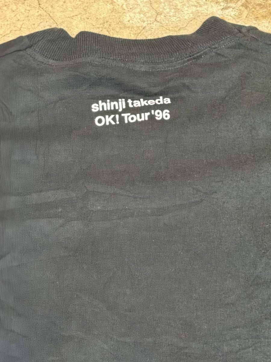 Shinji Takeda Graphic T-Shirt OK! Tour '96 Black S