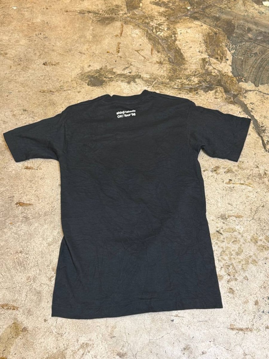 Shinji Takeda Graphic T-Shirt OK! Tour '96 Black S