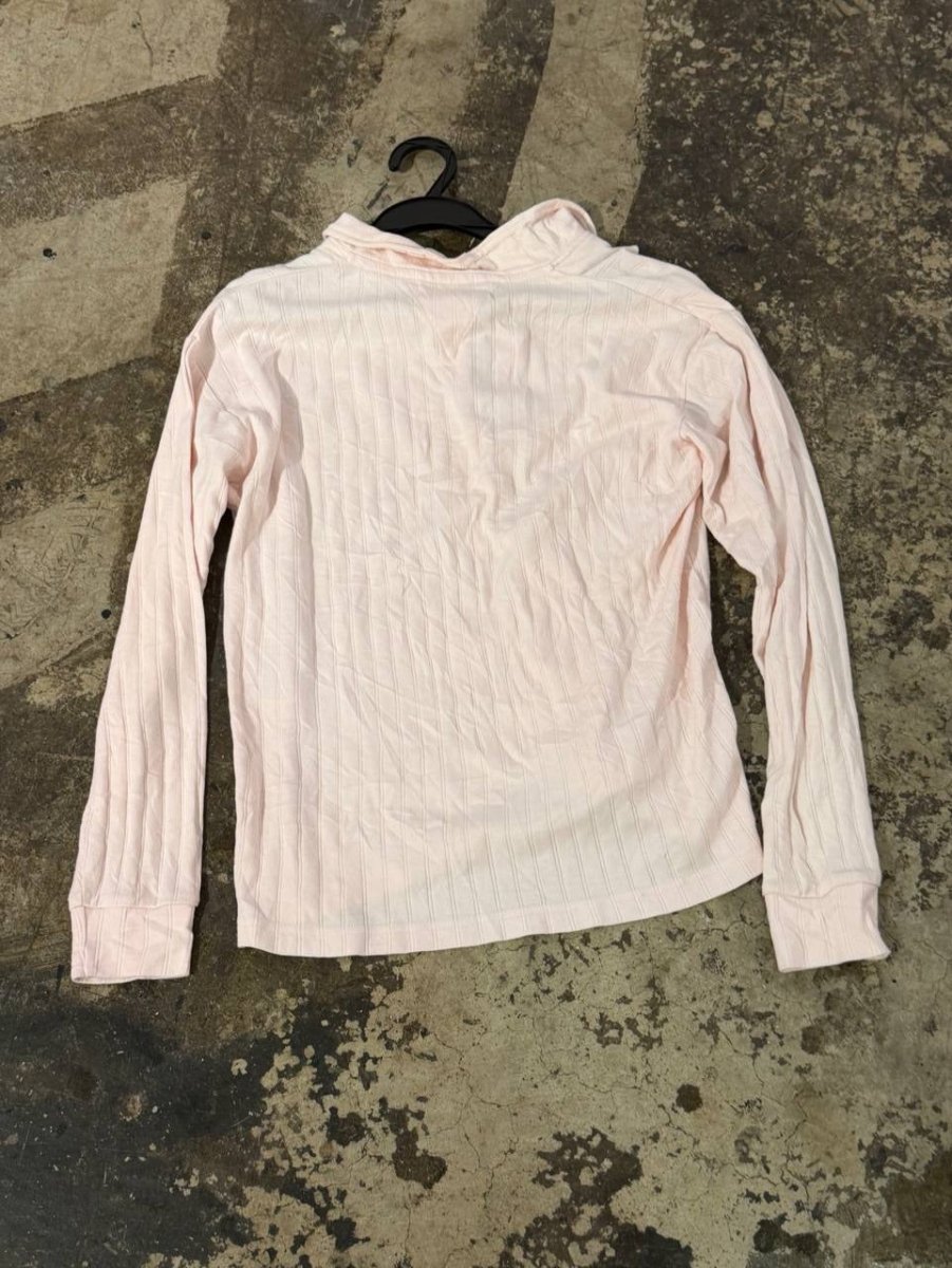 Sissy by Kansai Yamamoto half-zip top quilted pink M