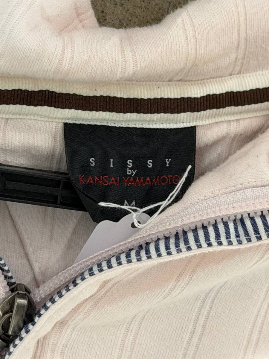 Sissy by Kansai Yamamoto half-zip top quilted pink M