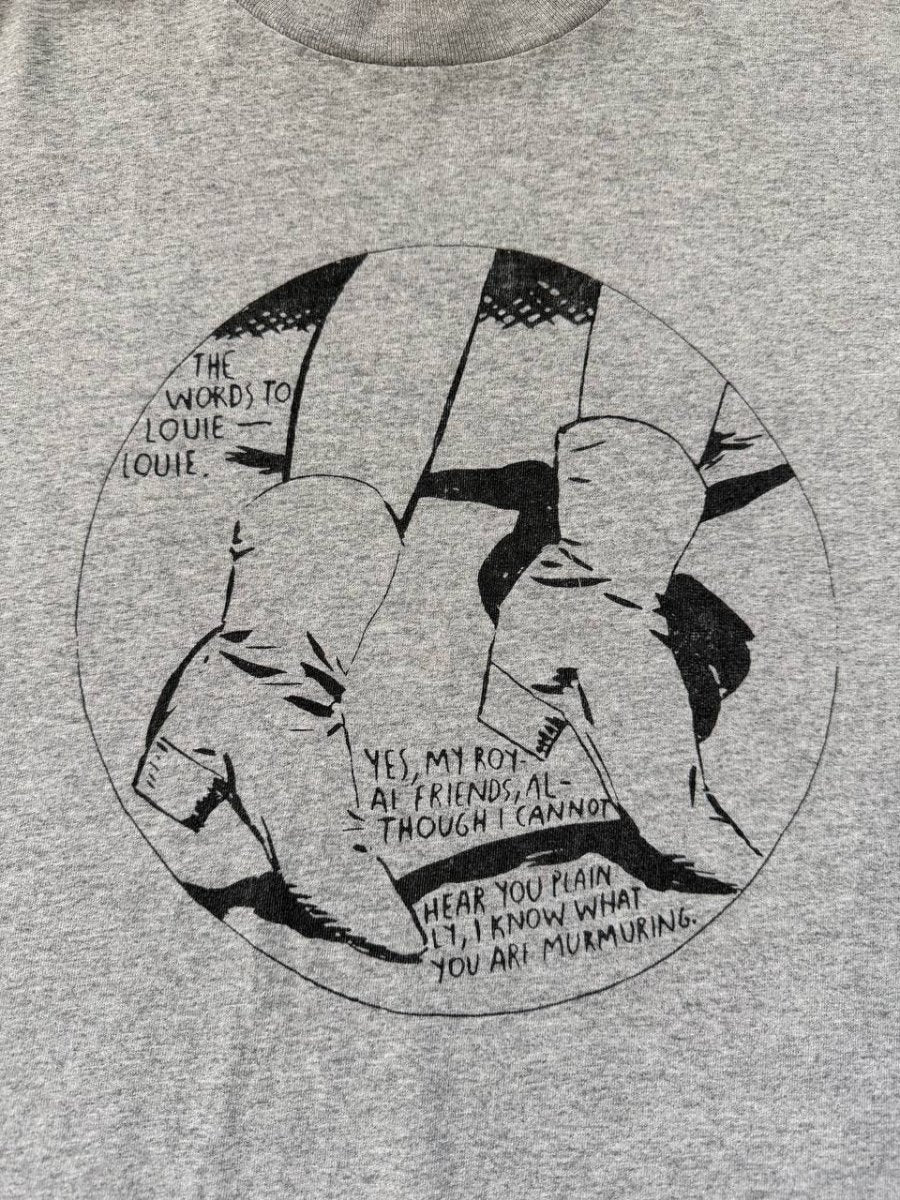 Sonic Youth Goo Tour Graphic T-Shirt Grey XL