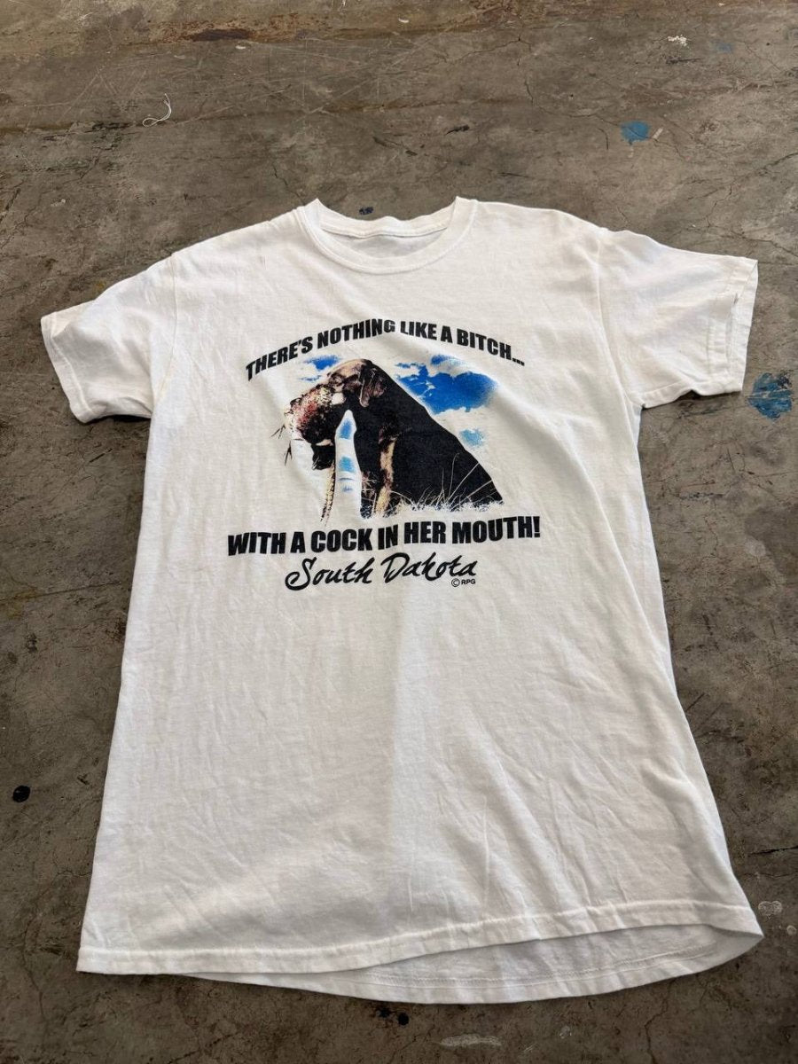South Dakota graphic t-shirt hunting theme white
