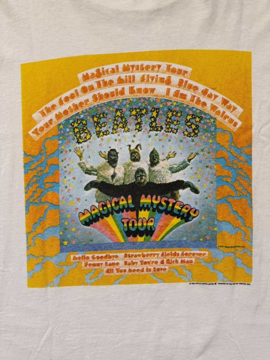 The Beatles Magical Mystery Tour T-Shirt White XL