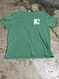 The North Face Graphic T-Shirt Green XL front view
