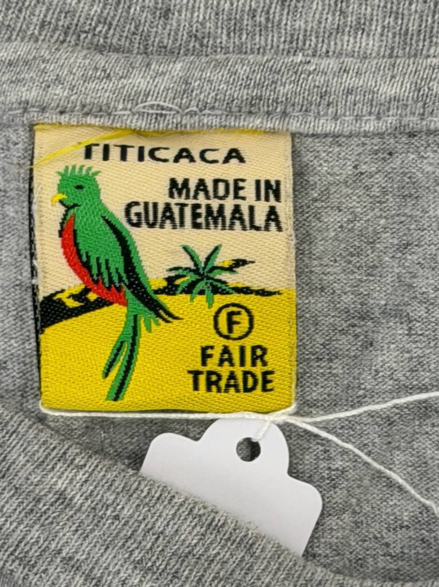Titicaca T-Shirt woven pocket grey L