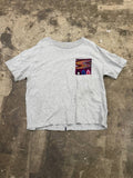 Titicaca T-Shirt woven pocket grey L