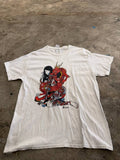 Tokidoki Graphic T-Shirt with Dragon Design in White