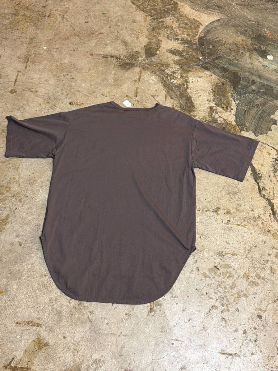 Urban Research T-Shirt brown M front and back view