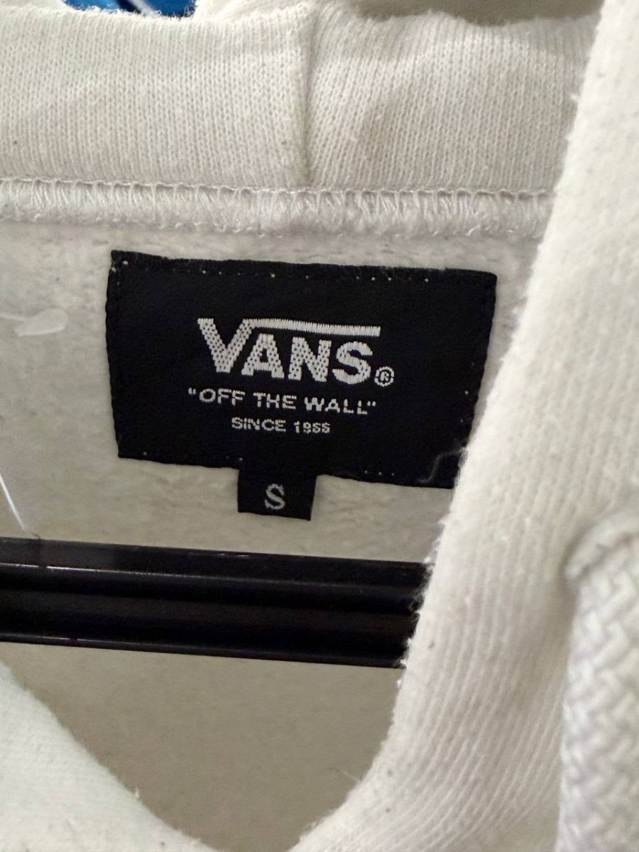 Vans hoodie Off The Wall graphic white S