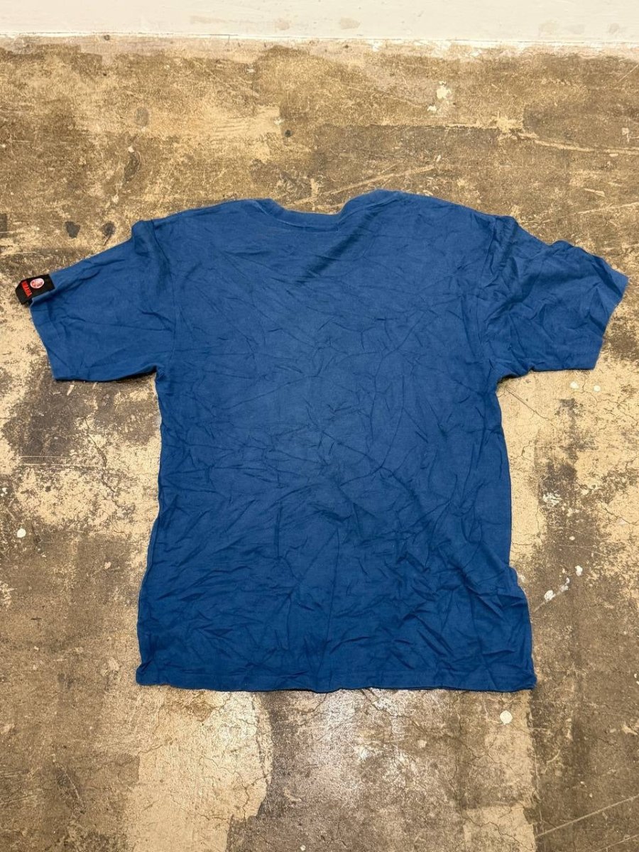 Yamaha graphic T-shirt marine theme blue