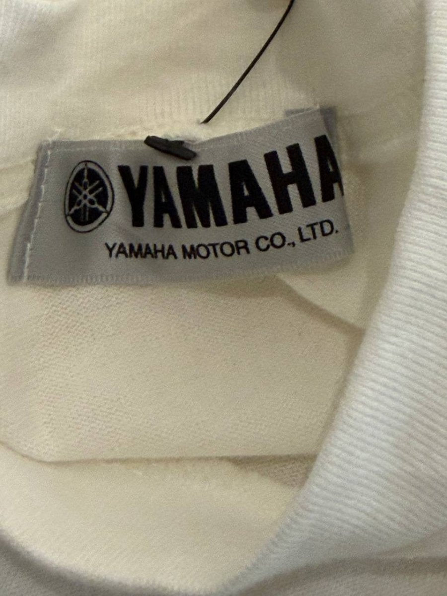 Yamaha graphic t-shirt sailor design white