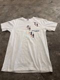 Yamaha graphic t-shirt sailor design white