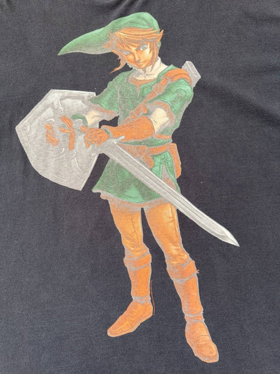 Zelda Twilight Princess Graphic T-Shirt Black XL
