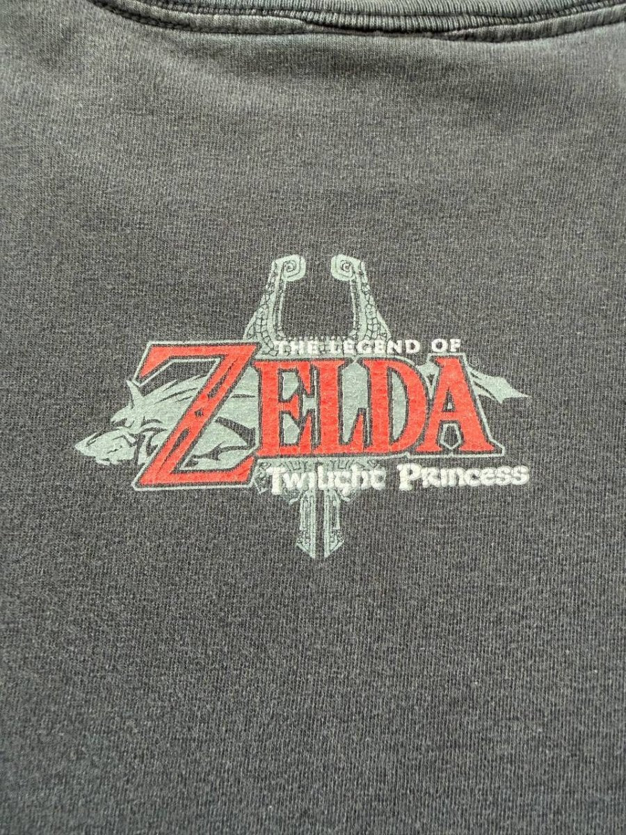 Zelda Twilight Princess Graphic T-Shirt Black XL